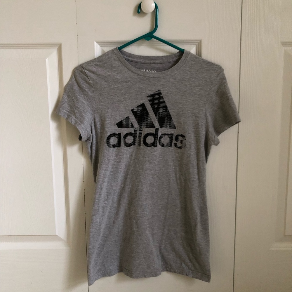 Grey Adidas Tee